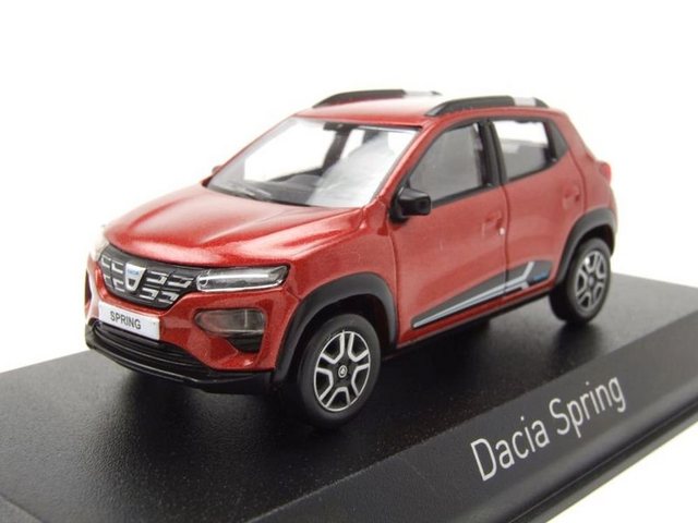 Norev Modellauto Dacia Spring Comfort 2022 goji rot Modellauto 1:43 Norev