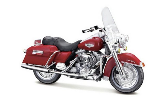 Maisto® Modellmotorrad Modellmotorrad - HD Serie 39 »1999 FLHR Road King (rot)«