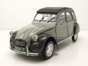 Norev Modellauto Citroen 2CV Charleston Ente 1983 grau dunkelgrau Modellauto 1:18 Norev