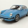 Schuco Modellauto Porsche 911 Coupe 1977 blau metallic Modellauto 1:18 Schuco