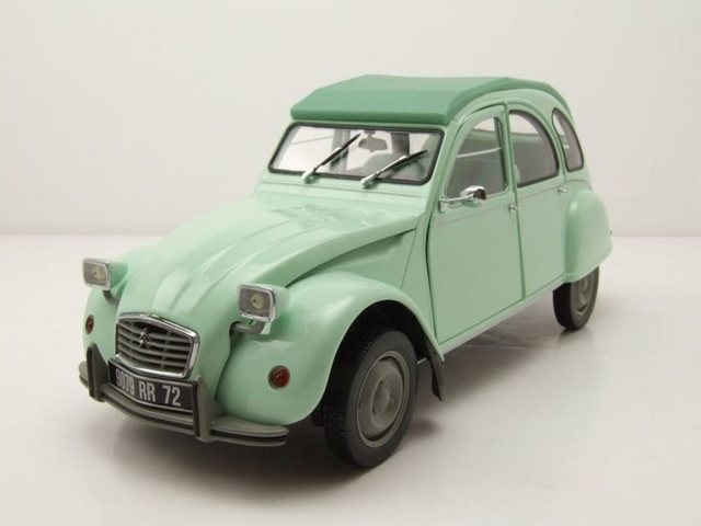 Norev Modellauto Citroen 2CV 6 Club Ente 1982 jade grün Modellauto 1:18 Norev