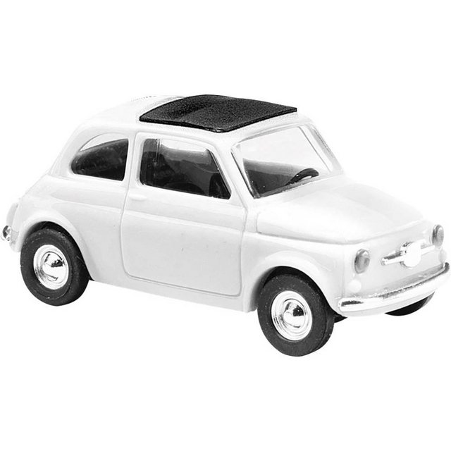 Busch Modelleisenbahn-Straße H0 Bausatz Fiat 500