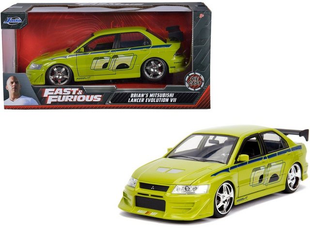 JADA Modellauto Modellauto Fast & Furious 2002 Mitsubishi 1:24 253203052