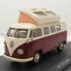 Schuco Modellauto VW T1 Camper Bus Hochstelldach rot beige Modellauto 1:43 Schuco