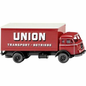 Wiking Modelleisenbahn-Straße H0 Koffer-Lkw (Henschel) "Union Transport