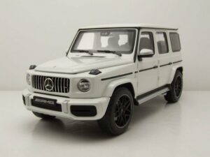 Minichamps Modellauto Mercedes AMG G63 G-Klasse 2018 weiß Modellauto 1:18 Minichamps