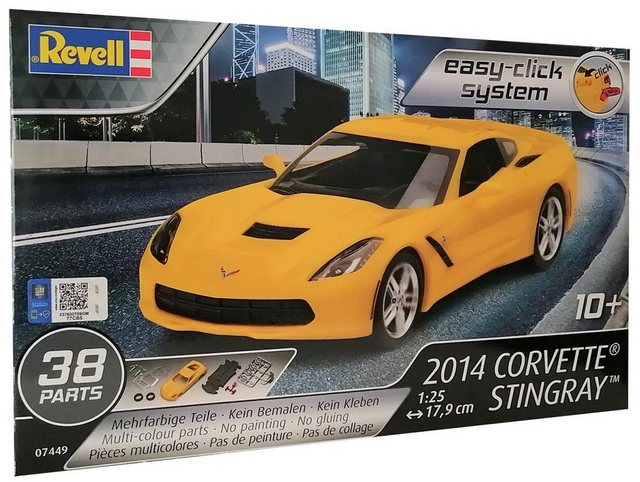 Revell® Modellflugzeug Revell 07449 Modellbausatz 2014 Corvette Stingray