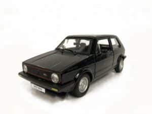 Bburago Modellauto VW Golf 1 GTI 1979 (schwarz)