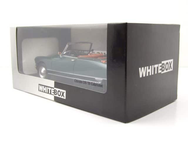 Whitebox Modellauto Citroen DS 19 Cabrio 1963 dunkelgrün metallic Modellauto 1:24 Whitebox