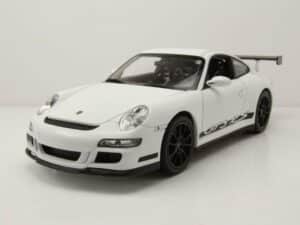 Welly Modellauto Porsche 911 (997) GT3 RS 2007 weiß Modellauto 1:18 Welly