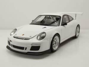 Welly Modellauto Porsche 911 GT3 Cup Street Version weiß Modellauto 1:18 Welly