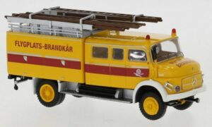 Brekina Modellauto Brekina H0 1/87 47143 Mercedes LAF 1113 LF 16 gelb