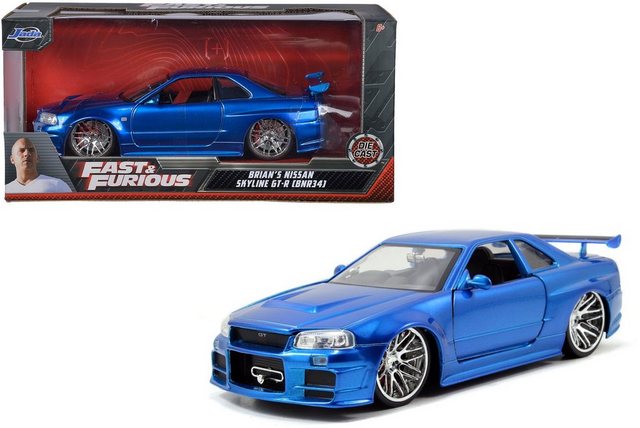 JADA Modellauto Modellauto H.R.Fast & Furious 2002 Nissan Skyline 1:24 253203045