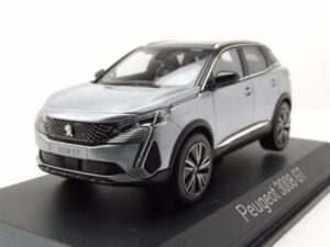 Norev Modellauto Peugeot 3008 GT 2021 grau Modellauto 1:43 Norev