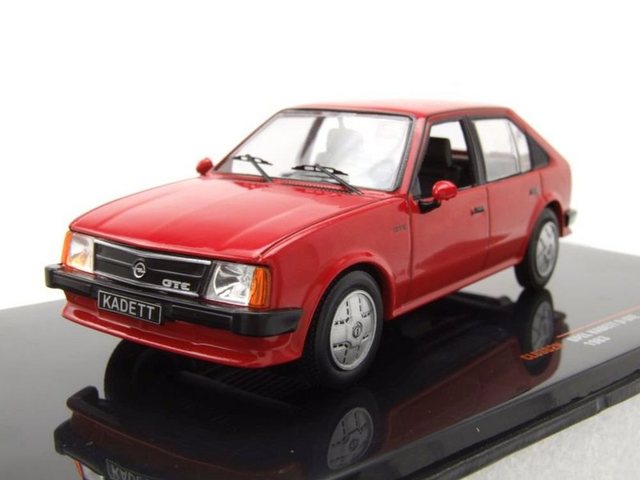 ixo Models Modellauto Opel Kadett D GT/E 1983 rot Modellauto 1:43 ixo models