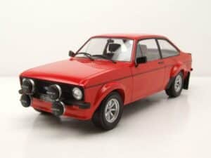 ixo Models Modellauto Ford Escort MK II RS 1800 RHD 1977 rot Modellauto 1:18 ixo models