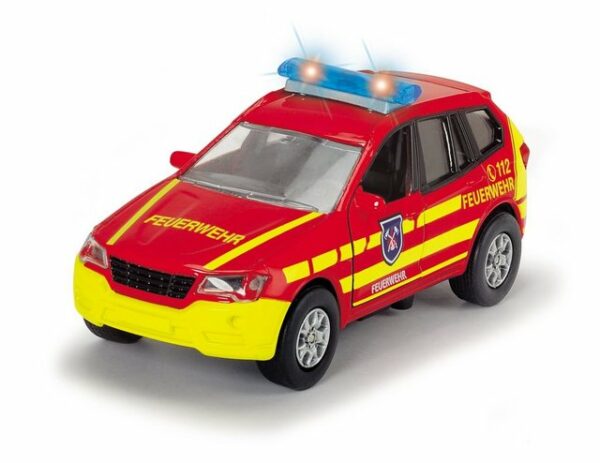 SIMBA Modellauto Dickie Toys - Safety Unit - Feuerwehr oder Polizeiauto