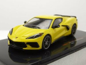 ixo Models Modellauto Chevrolet Corvette C8 2020 gelb Modellauto 1:43 ixo models