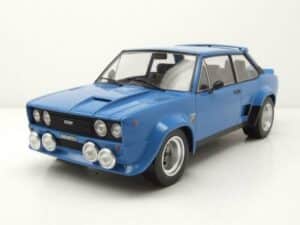 ixo Models Modellauto Fiat 131 Abarth 1980 blau Modellauto 1:18 ixo models