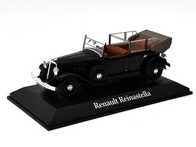 Editions Atlas Sammlerauto Staatskarosse Frankreich 1938 Renault Reinastella Albert Lebrun schwarz 1:43 Metall Kunststoff Sammlermodell