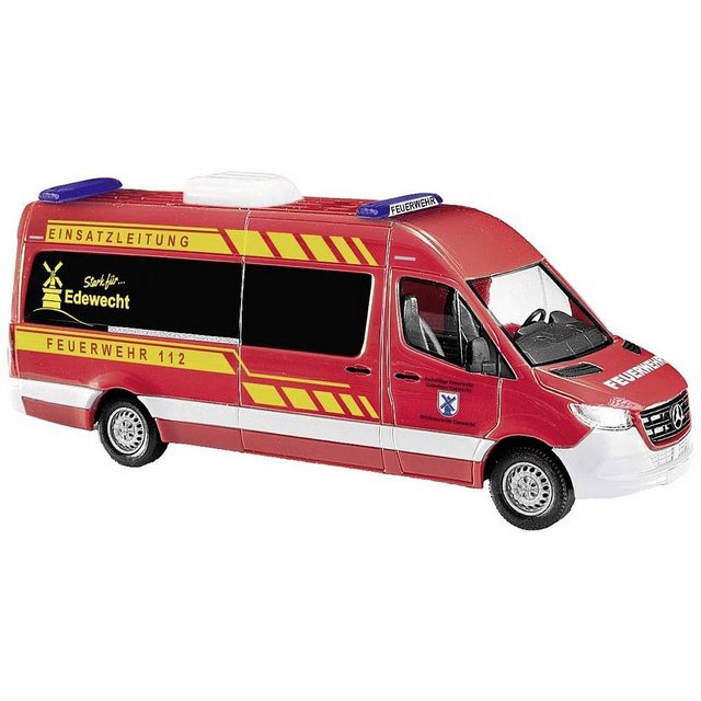 Busch Modelleisenbahn-Straße H0 Mercedes-Benz Sprinter Feuerwehr Edewecht