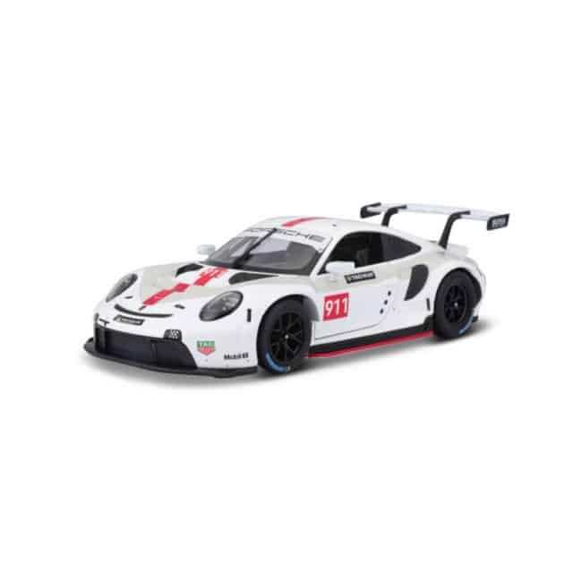 Bburago Modellauto Porsche 911 RSR (weiß)