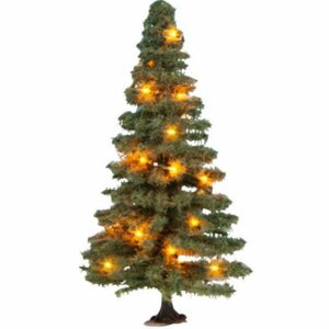 NOCH Modelleisenbahn-Baum 0/H0/TT/N Beleuchteter Weihnachtsbaum mit 20 LEDs