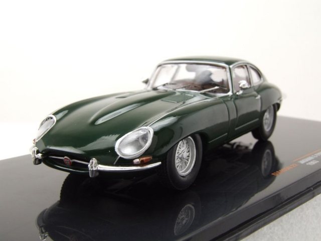 ixo Models Modellauto Jaguar E-Type 1963 dunkelgrün Modellauto 1:43 ixo models