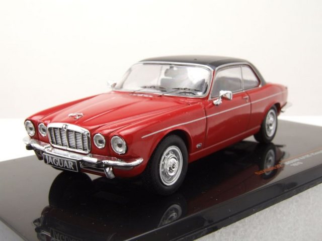 ixo Models Modellauto Jaguar XJ12 C 1976 rot schwarz Modellauto 1:43 ixo models