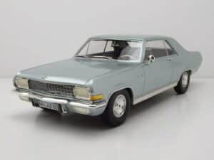 Schuco Modellauto Opel Diplomat A Coupe 1965 - 1967 silber Modellauto 1:18 Schuco