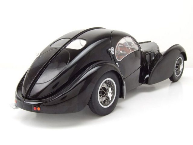 Solido Modellauto Bugatti Atlantic Type 57 SC schwarz Modellauto 1:18 Solido