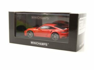 Minichamps Modellauto Porsche 911 (992) Turbo S 2020 orange Modellauto 1:43 Minichamps