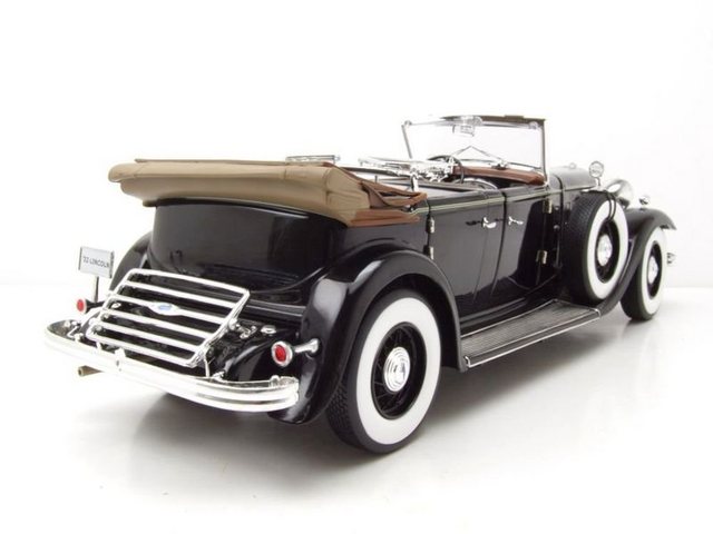 Sun Star Modellauto Ford Lincoln KB Softtop offen 1932 schwarz Modellauto 1:18 Sun Star