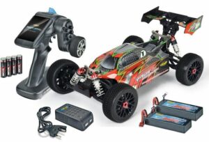 CARSON Modellauto Carson Elektro Buggy Virus 4.1 4S Brushless 2.4Ghz 100% RTR 1:8