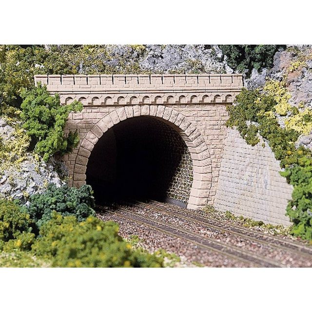 Auhagen Modelleisenbahn-Tunnel Tunnelportale H0