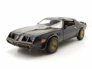 GREENLIGHT collectibles Modellauto Pontiac Firebird Trans Am Turbo 1980 schwarz Smokey and the Bandit