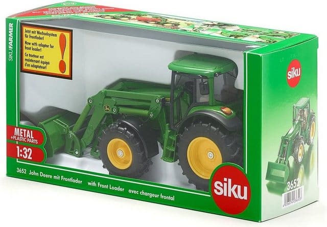 Siku Modellauto Siku 3652 John Deere mit Frontlader