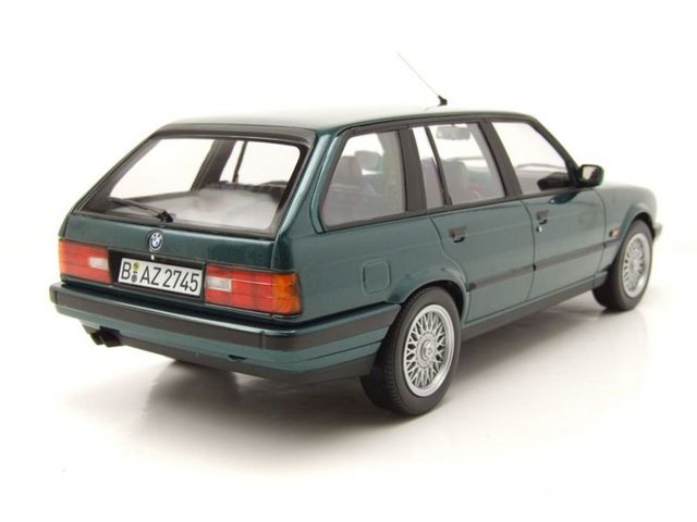 Norev Modellauto BMW 325i E30 Touring Kombi 1990 grün metallic Modellauto 1:18 Norev