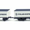 Wiking Modellauto Wiking H0 1:87 45704 Kühlkofferlastzug (Volvo F88)
