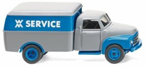 Wiking Modellauto Wiking H0 1/87 035402 Kastenwagen Opel Blitz Wiking Service - NEU