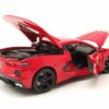 Maisto® Modellauto Chevrolet Corvette Stingray C8 2020 rot Modellauto 1:18 Maisto