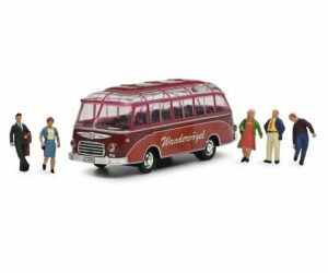 Schuco Modellauto 452669200 Schuco Setra S6 Bus WANDERVÖGEL 1:87