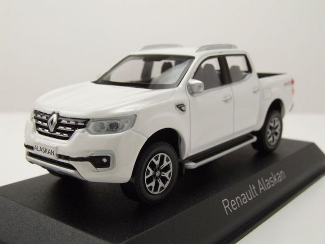 Norev Modellauto Renault Alaskan Pick Up 2017 weiß Modellauto 1:43 Norev