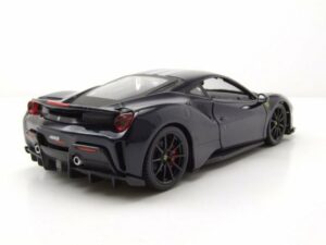 Bburago Modellauto Ferrari 488 Pista 2018 dunkelblau Modellauto 1:24 Bburago