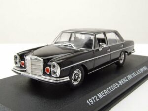 GREENLIGHT collectibles Modellauto Mercedes 280 SEL 4.5 W108 1972 schwarz Rocky IV Modellauto 1:43 Greenl