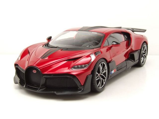 Bburago Modellauto Bugatti Divo 2018 rot Modellauto 1:18 Bburago