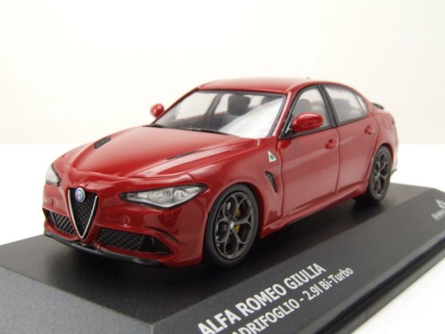 Solido Modellauto Alfa Romeo Giulia Quadrifoglio 2019 rot Modellauto 1:43 Solido