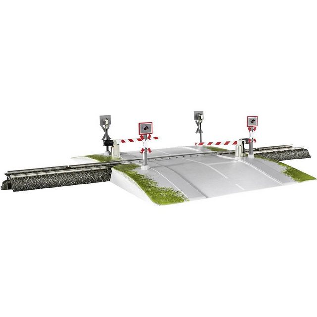 Märklin Modelleisenbahn-Verkehrszeichen H0 Vollautomatischer einteiliger Bahnübergang