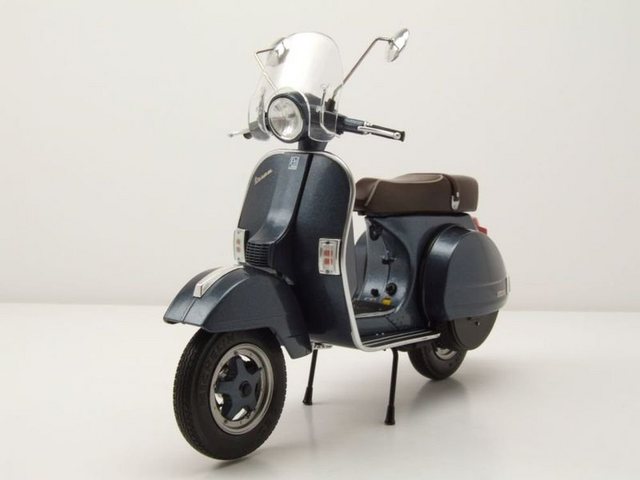 Schuco Modellmotorrad Vespa PX 125 grau metallic Modellmotorrad 1:10 Schuco