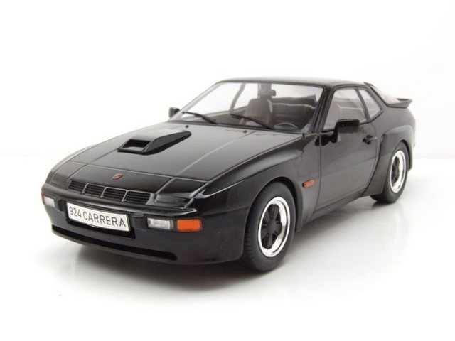 MCG Modellauto Porsche 924 Carrera GT 1981 schwarz Modellauto 1:18 MCG